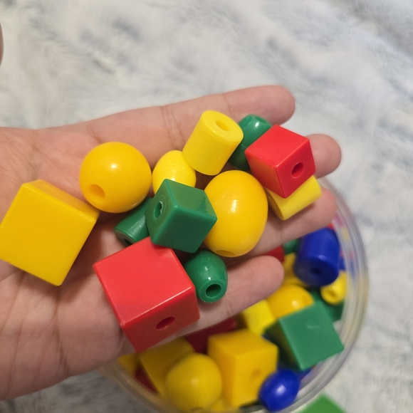 Discount School Supply Lacing Beads Busy Bag For Classroom Learning Activity - Picture 3 of 4